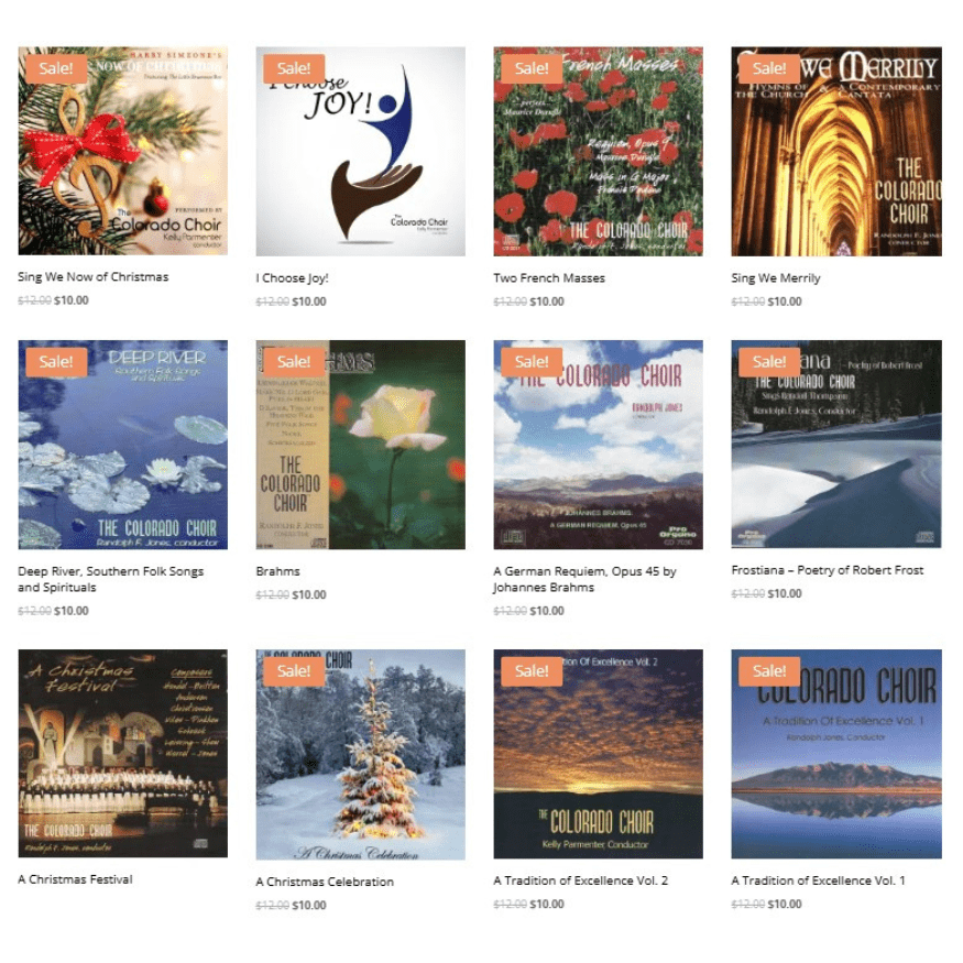 The Colorado Choir CDs